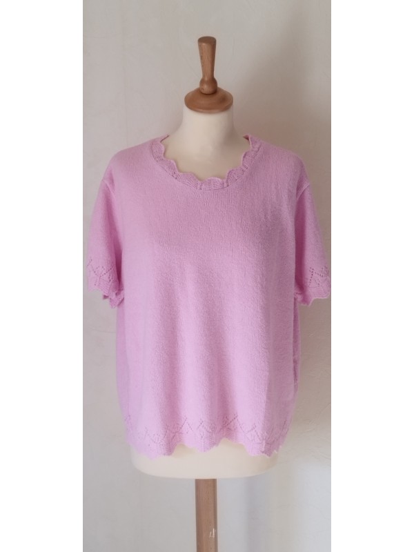 DAXON - Pull vintage rose...