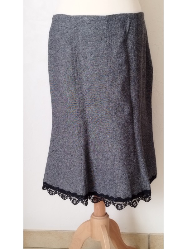 PROMOD - Jupe en laine et...