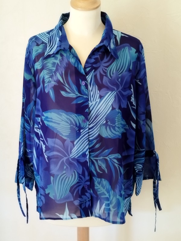 BLEU BONHEUR - Tunique...