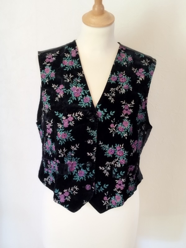 ETAM - Jacket gilet velours...