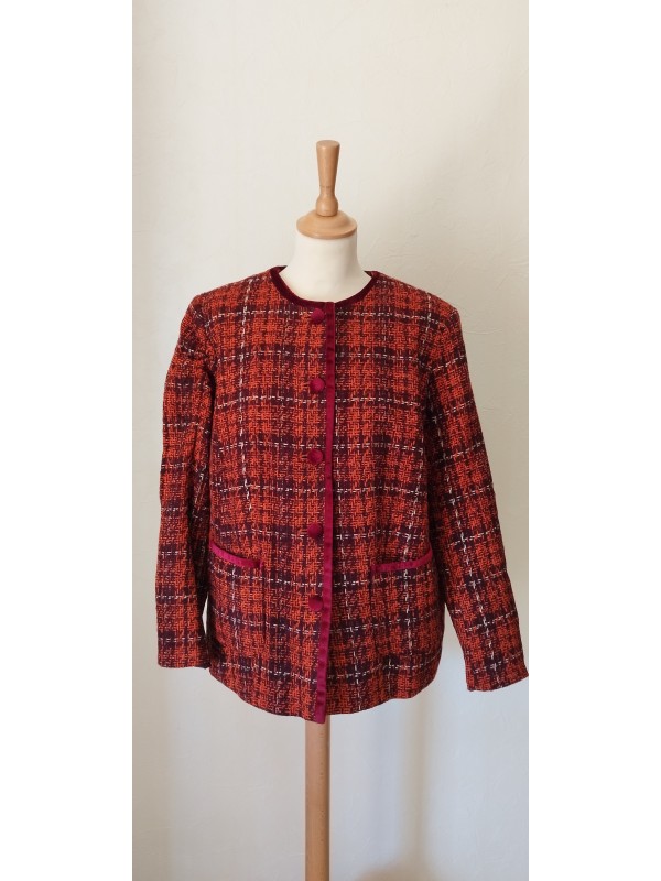 DAXON - Veste en tweed...