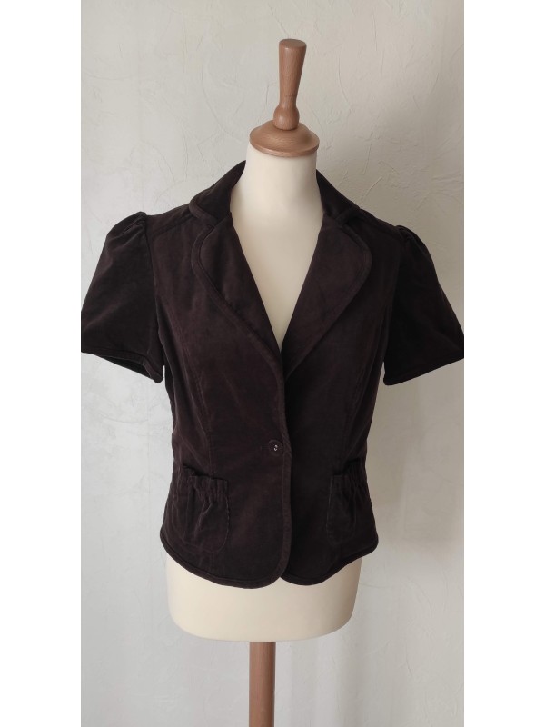 Veste vintage en velours...