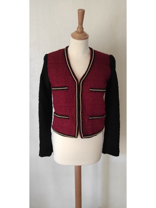 MANGO - Veste en tweed