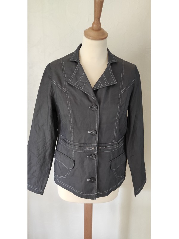 LEWINGER - Veste grise...