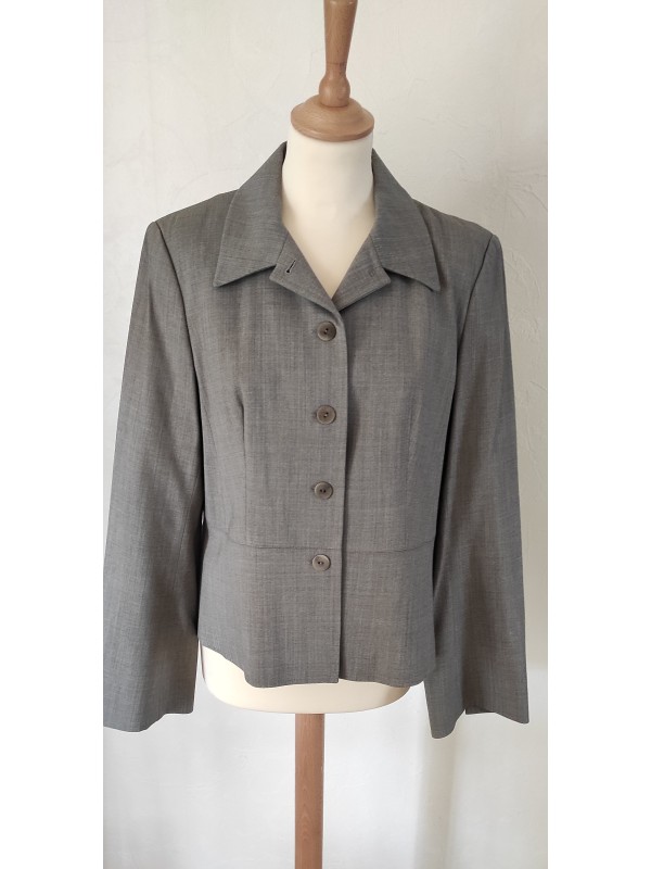 CAROLL - Veste grise doublée