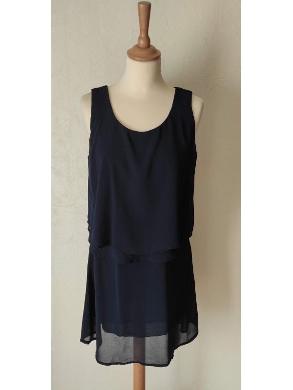 AKOZ - Robe tunique marine