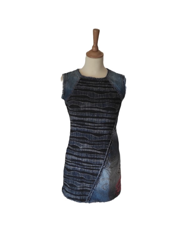 DESIGUAL - Robe courte en...