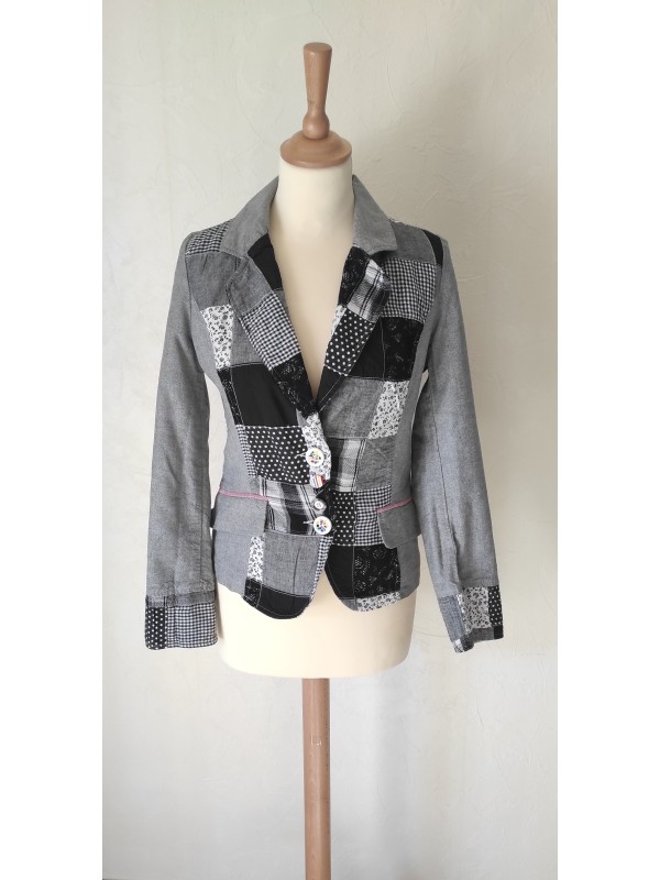 ONADO - Veste légère patchwork