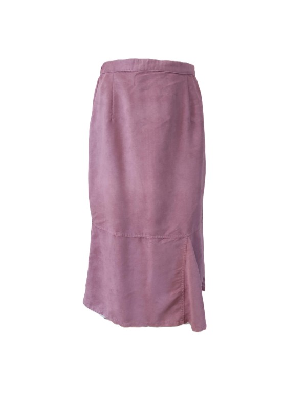 BLEU BONHEUR - Jupe rose...