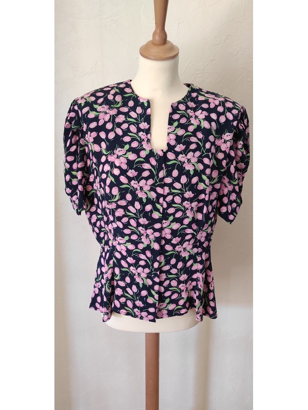 NOIDUE - Blouse fleurie en...
