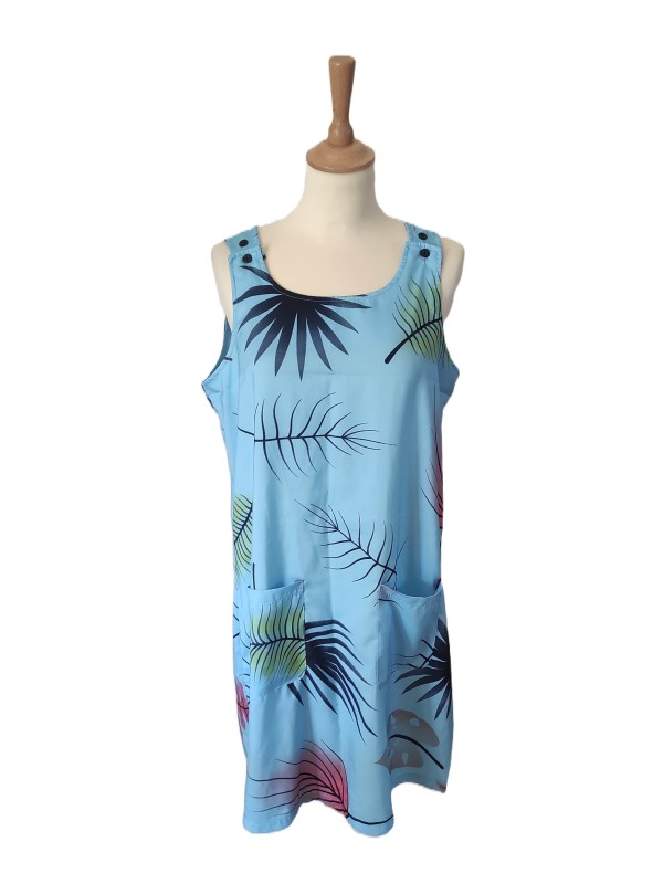 Robe -blouse sans manches