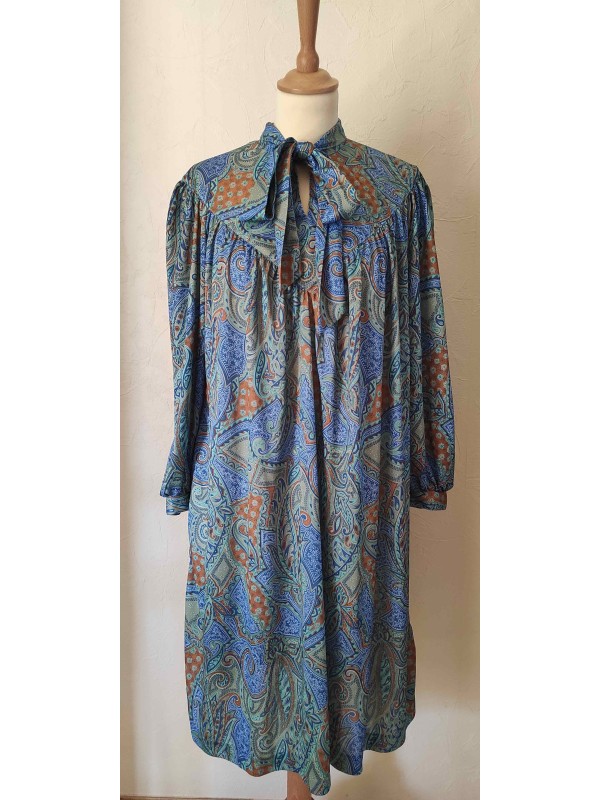 DAMART - Robe vintage au...
