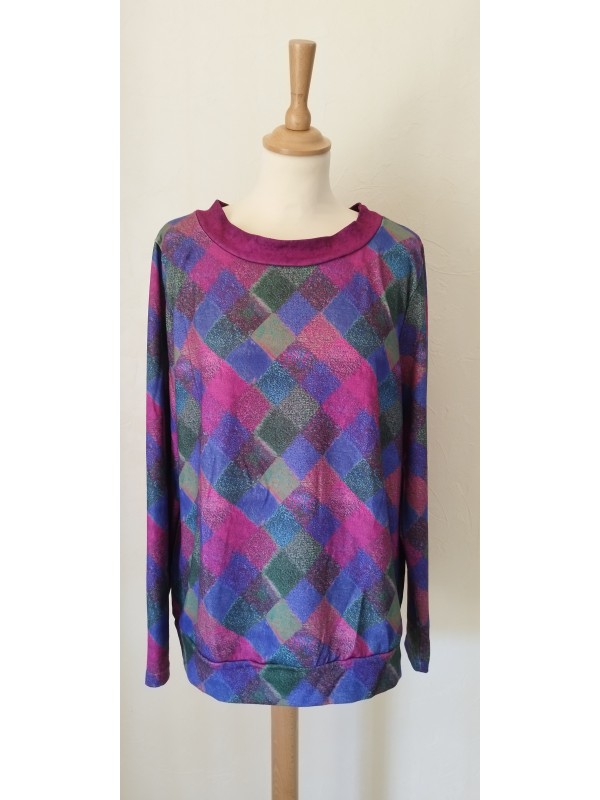 Sweat pull léger bleu...