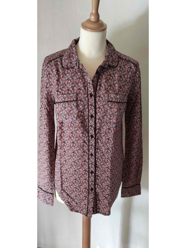 SOFTGREY - Chemise fleurie