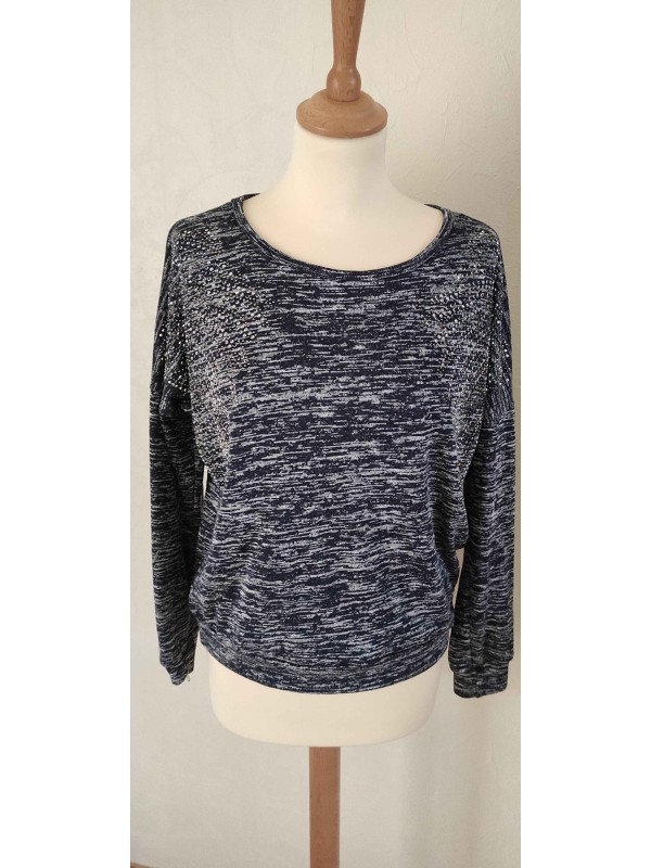 MISS SARA - Pull chiné et...