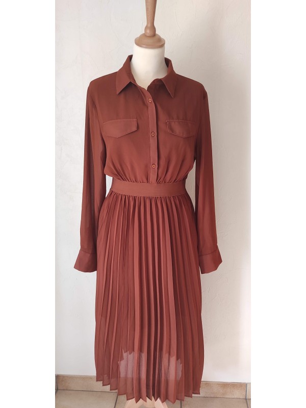 ANDY & LUCY - Robe plissée...