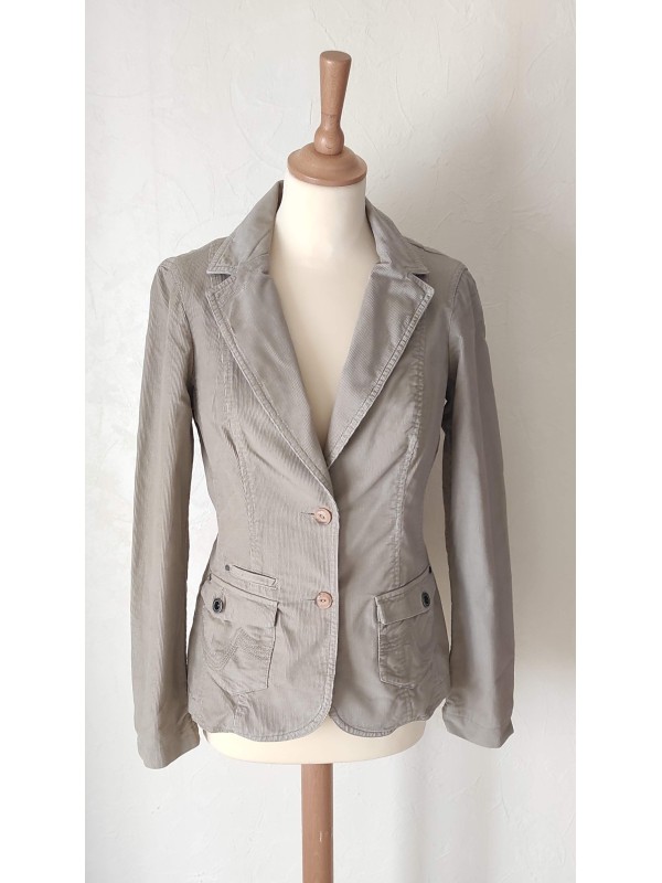 ESPRIT - Veste cintrée beige
