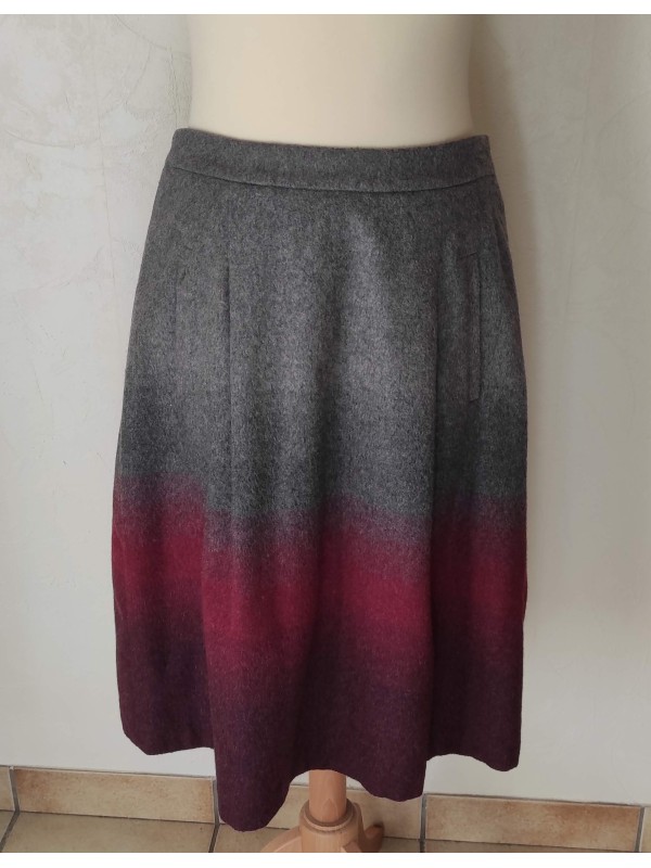 BENSIMON - Jupe en laine et...