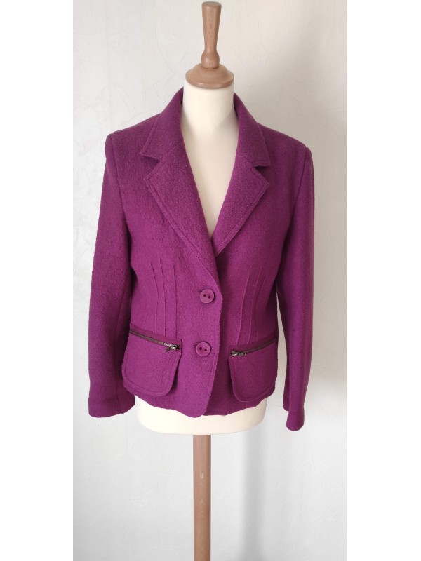 FREDA - Veste en pure laine