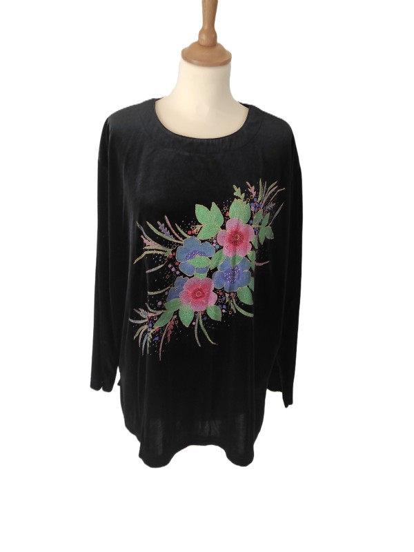 Tunique coupe sweat au...