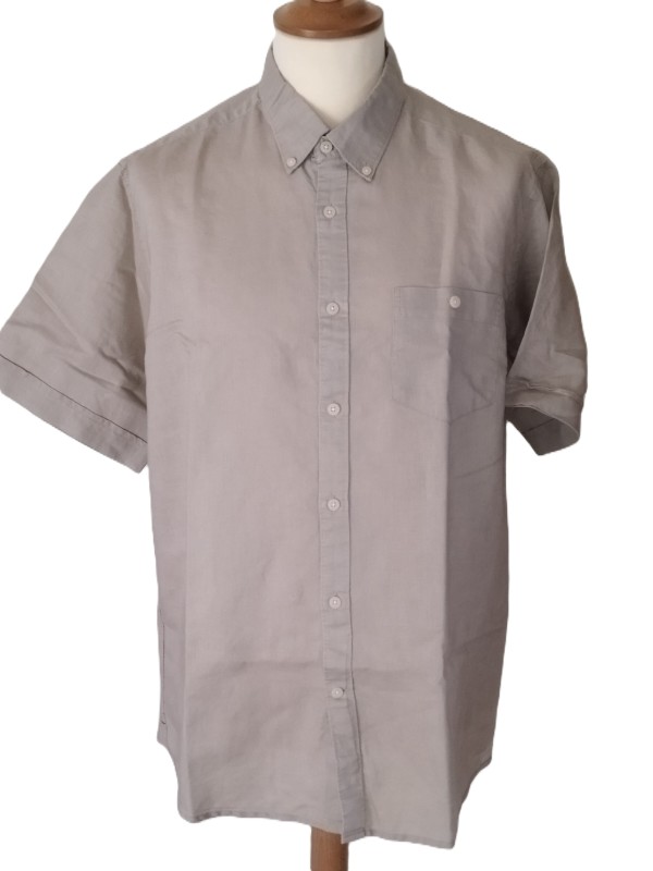 BURTON - Chemise en lin et...