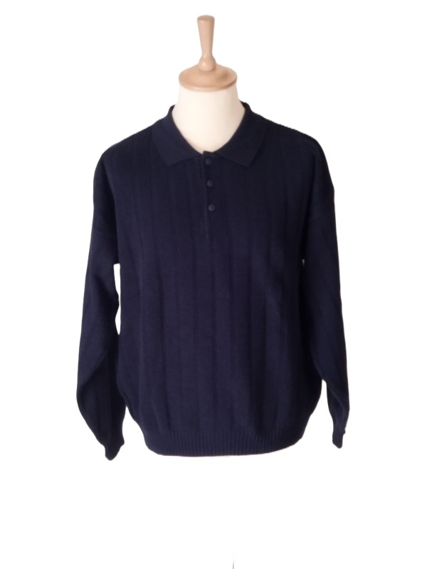 Pull col polo et manches...