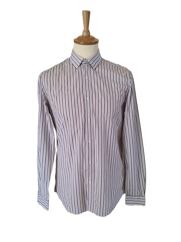 DEVRED - Chemise rayée à...