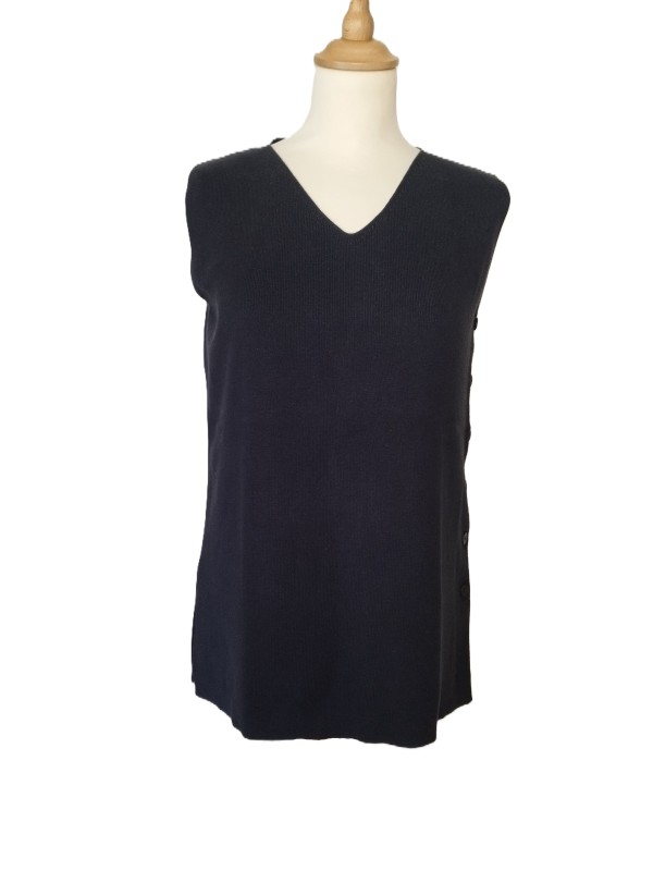 AUTRE TON - Pull tunique noir