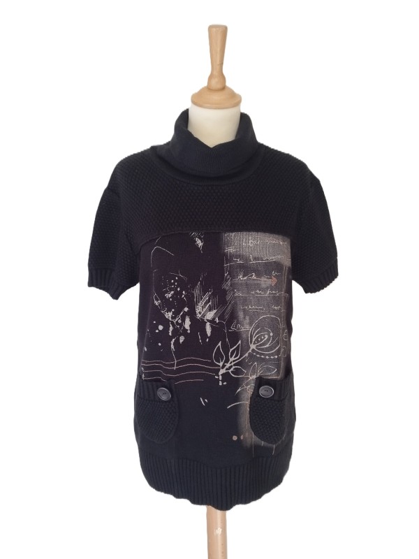 FRONT DE MER - Pull noir...