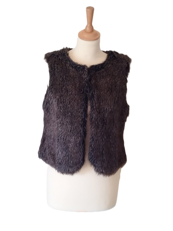 AUTRE TON - Gilet moumoute...
