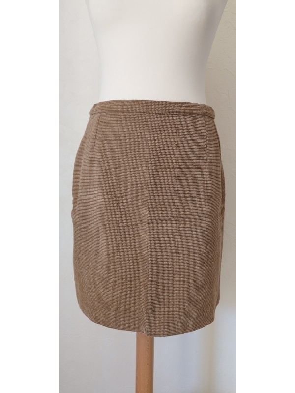 MARELLA - Jupe marron en laine